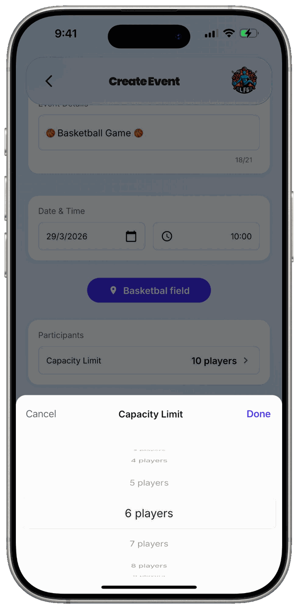 Create Event